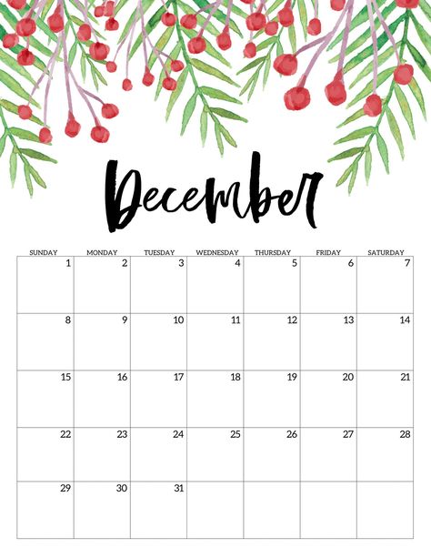 December Floral Calendar 2019 #December #December2019 #December2019Calendar Paper Trail Design, Printable Calendar Pages, Calendar December, Free Printable Calendar Templates, Floral Calendar, Printable Calendar 2020, Editable Calendar, Trail Design, Calendar 2019