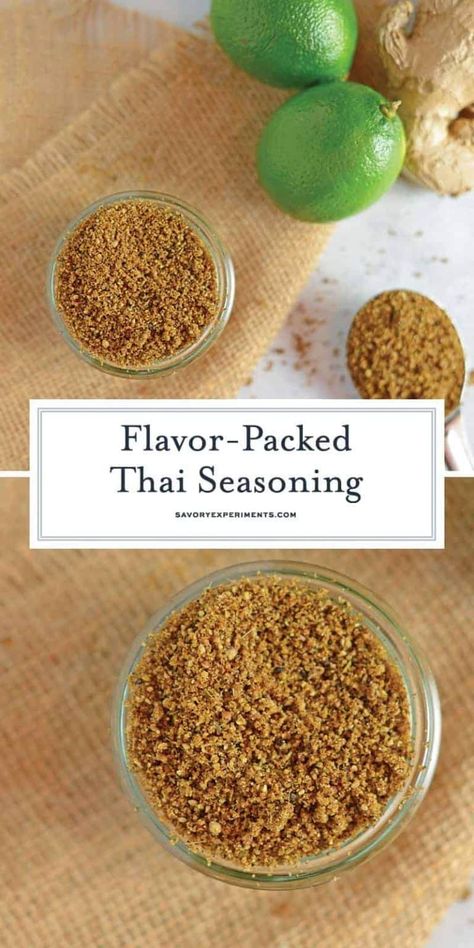 Thai Seasoning, Asian Seasoning, Curry Seasoning, Homemade Dry Mixes, Thai Spices, Homemade Seasoning, Homemade Spice Mix, Dry Mixes, Spice Blends Recipes