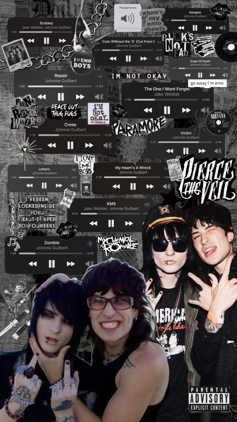 Jake and Johnnie songs are 🔛🔝 #jakeandjohnnie #jakewebberandjohnnieguilbert #jakewebber #jakewebbershuffle #johnnieguilbert #johnnieguilbertshuffle #emomusic #punkmusic #emo #punkrock Wallpaper Emo, Jake And Johnnie, Emo Song, Jake Weber, Punk Wallpaper, Men's Emo Style, 90s Wallpaper Hip Hop, Hot Vampires, Iphone Wallpaper Hipster