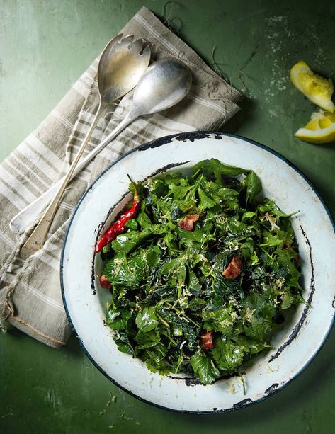 Claire Ptak's smokey wilted greens Claire Ptak, Wilted Greens, Winter Holiday Recipes, Garden Recipes, Greens Recipe, Veggie Sides, House Garden, Pastry Chef, Everyday Food