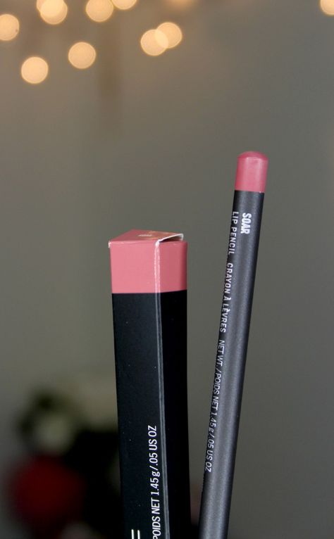 MAC Lip Pencil in Soar Review & Swatch Mac Soar, Mac Lip Liner, Lip Pencil Colors, Mac Lip Pencil, Lip Liner Colors, Mac Lip, Makeup Pallets, Mac Lips, Pencil Design