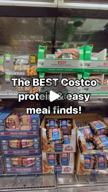 Kristen Boehmer | Gut Health + Mindset Coach on Instagram: "The best Costco protein & easy meal finds! 🎉  Have you tried any of these, or are we missing any of your favorites?   #costcofinds #easyprotein #glutenfree #costcohaul" Low Calorie Costco Finds, Costco Protein Finds, Costco Meal Ideas, Costco Meal Prep, Protein Snacks On The Go, Costco Protein, Costco Meal Plan, Best Costco Food, Costco Healthy