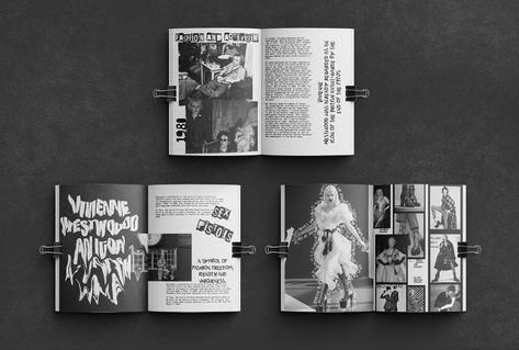 Punk Magazine Design, Punk Magazine Layout, Vivienne Westwood Magazine, Gothic Magazine, Punk Zines, Magazine Black And White, 1980s Magazine, Black And White Magazine, Vivienne Westwood Punk