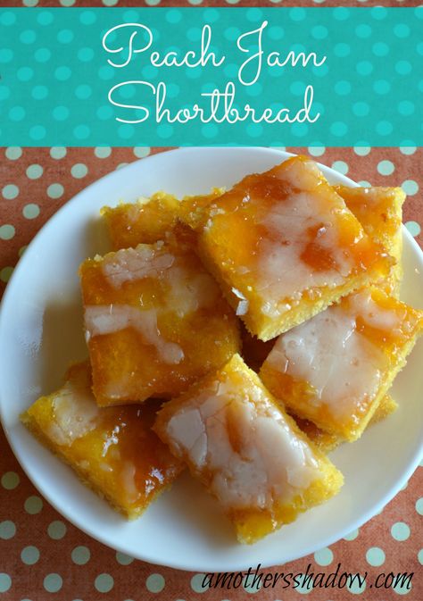 Recipe for jam shortbread recipe Jelly Ideas, Peach Pound Cakes, Shortbread Recipe, Peach Jam, Shortbread Recipes, Bar Cookies, Magic Recipe, Peach Recipe, Foodie Friends