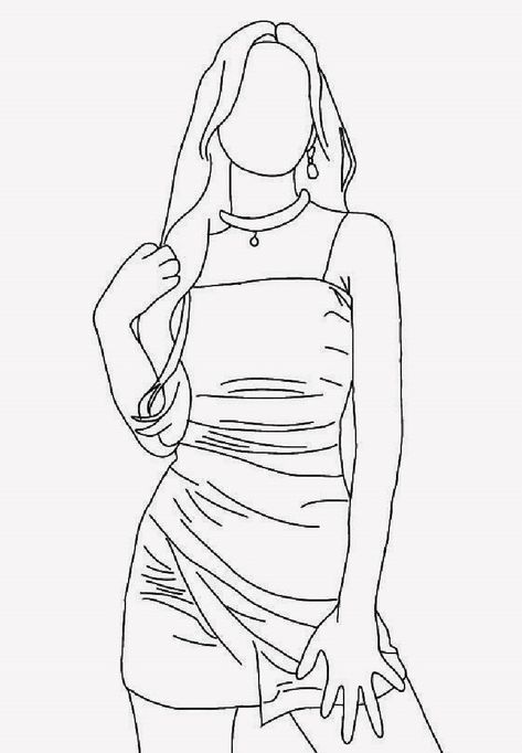 ? Jisoo Drawing, Money Fashion, Pixel Art Background, Pencil Sketch Images, Barbie Coloring, Easy Love Drawings, Barbie Coloring Pages, Outline Drawings, Fashion Design Drawings