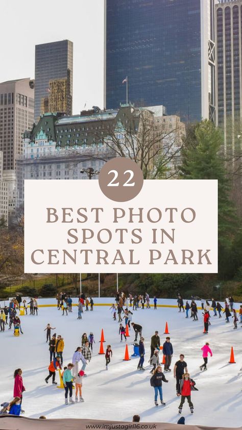 22 Best Photo Spots In Central Park, NYC Best Places To Take Pictures, Places To Take Pictures, Bethesda Fountain, New York City Guide, Running Photos, Central Park Nyc, Nyc Park, Visiting Nyc, Park Pictures