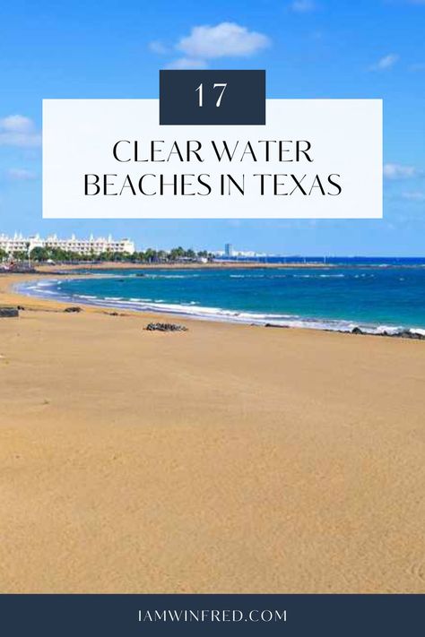 Check out the top 17 crystal clear water beaches in Texas and plan your next getaway. From Galveston to Padre Island, these beaches are a must-visit for anyone looking for stunning scenery and clear water. #ClearWaterBeaches #Texasbeaches #BeachDestinations #SummerVacation #BeachVibes Jamaica Beach Texas, Beaches In Texas, Surfside Beach Texas, Clear Water Beaches, Crystal Beach Texas, Texas Travel Weekend Getaways, Best Beaches In Texas, Jamaica Island, Port Aransas Beach