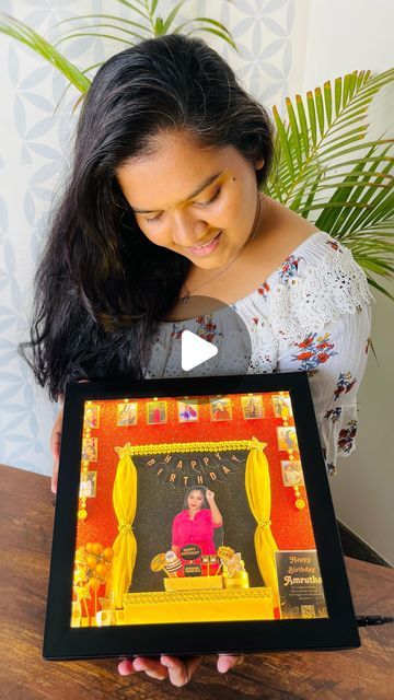 𝐇𝐚𝐧𝐝𝐦𝐚𝐝𝐞 𝐆𝐢𝐟𝐭𝐬 𝐁𝐲 𝐋𝐚𝐤𝐬𝐡𝐦𝐢 𝐀𝐑 on Instagram: "Surprise you loved ones🥰with this miniature shadow box 🥳🌈
.
.
#hapoybirthday #surprise #gift #giftshop #allkindofgifts #anniversary #celebration" Surprise Gift, Anniversary Celebration, Gift Hampers, Loved Ones, Shadow Box, Gift Shop, Miniatures, Handmade Gifts, Gifts