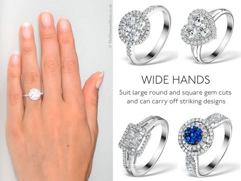 Engagement Rings For Big Hands, Best Rings For Chubby Fingers, Best Ring Shape For Your Hand, Engagement Rings For Big Fingers, Rings For Short Chubby Hands, Engagement Ring For Short Fingers, Engagement Rings For Short Fat Fingers, Best Engagement Ring For Small Hands, Ring Shape For Hand Type