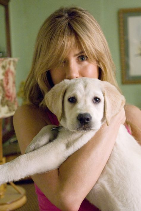 Jennifer Aniston in Marley & Me Jennifer Aniston Wedding, John Owen, Marley And Me, Jennifer Aniston Style, Dogs And Humans, Jen Aniston, Owen Wilson, Dream Hair, Jennifer Aniston