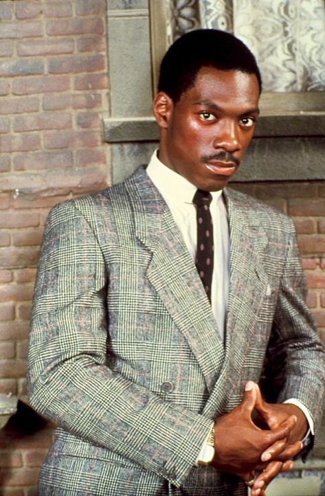 Eddie Murphy 80s, Ed Murphy, Beverly Hills Cop Movie, Pimp Outfits, Eddie Murphy Movies, Miami Vice Fashion, James Remar, Nick Nolte, Beverly Hills Cop