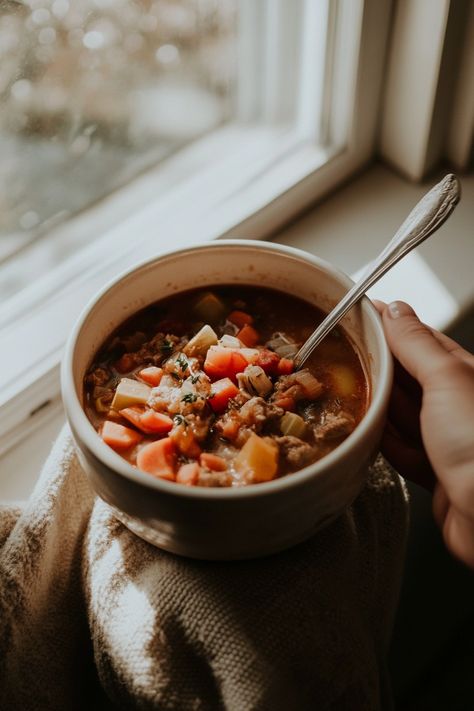 Looking for easy crockpot soup recipes for your next potluck? These 25 crockpot soup recipes are sure to please a crowd!  These crockpot soups and stews are perfect for feeding a large group and are sure to be a hit.  Find delicious crockpot soups and stews healthy and easy, perfect for any occasion.  With easy crockpot soup recipes like these, you'll be the star of the potluck in no time. Rock Pot Soup, Crockpot Soups And Stews, Easy Crockpot Soup Recipes, Soups For Fall, Easy Crockpot Soup, Crockpot Soups, Thai Coconut Soup, Crockpot Soup, Pea And Ham Soup