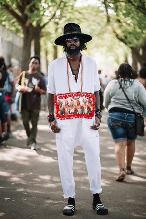 Punk Business Casual, Punk Fashion Male, Overalls Men Fashion, Mens Festival Fashion, Afropunk Festival, Punk Style Men, Afro Punk Fashion, Afro Men, Overalls Men