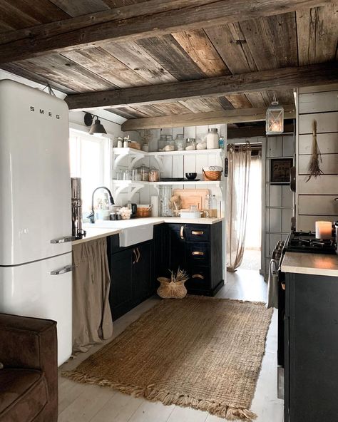 Jori (@joriwilkinson) • Instagram photos and videos Rainy River, River Resort, Brown House, Cabin Interiors, Cabin Kitchens, Tiny Cabin, Shed Homes, Tiny House Movement, Tiny House Interior