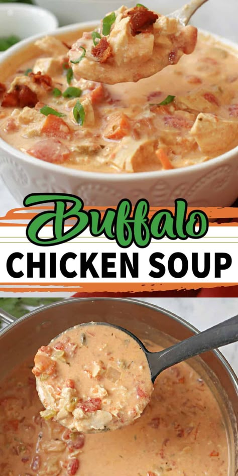 Chicken Wing Soup Recipe, Chicken Wing Dip, Chicken Soup Crockpot, Soup Bar, Chicken Chowder, Buffalo Chicken Soup, Chicken Dip Recipe, Buffalo Chicken Dip Recipe, Chicken Soup Recipe