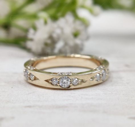 This Wedding Bands item by AppleFineJewels has 53 favorites from Etsy shoppers. Ships from India. Listed on Jul 4, 2024 Diamond Band Rings Women, Vintage Wedding Bands For Women, Diamond Wedding Bands For Women, Vintage Eternity Band, Vintage Wedding Bands, Vintage Diamond Bands, Gold Stackable Rings, Wedding Band Silver, Band Rings Women