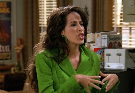 FRIENDS 1996 (S3 E1) Janice (co-star Maggie Wheeler). Maggie Wheeler, Matt Leblanc, David Schwimmer, Friends Season, Matthew Perry, Warner Brothers, Jennifer Aniston, Pretty People, Pop Culture