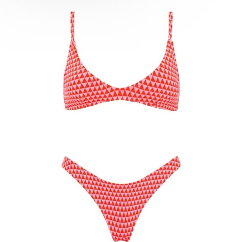 Triangl Swim, Swimsuit Inspo, Triangle Bathing Suit, Summer Festival Outfit, Trendy Bikinis, Strappy Crop Top, Triangle Swimsuit, Beach Fits, Triangl Swimwear