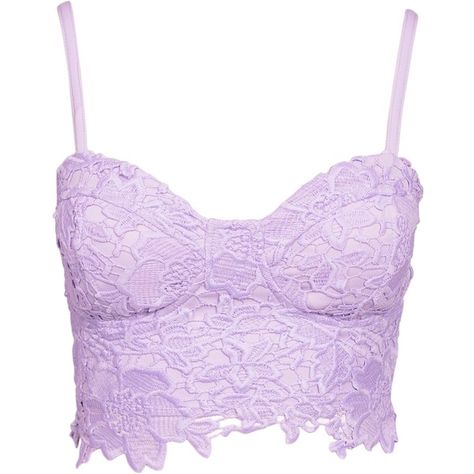 Nly One Bustier Lace Top ($11) ❤ liked on Polyvore featuring tops, shirts, crop tops, purple, lavender, womens-fashion, lavender crop top, lace bustier, lavender top and crop top Light Purple Shirt, Liv Rodrigo, Purple Lace Top, Lavender Shirt, Shirts Crop Tops, Lace Bustier Top, Modern Cupboard, Lavender Tops, Shirts Crop