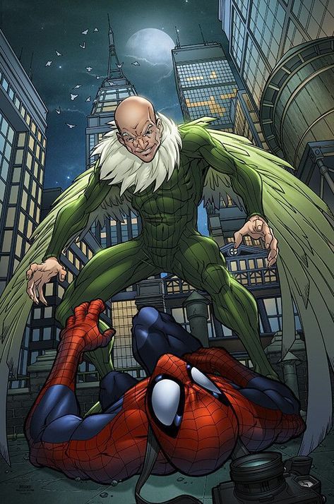 Spider-Man vs Vulture Spider Man 2018, Man Reference, Chris Bachalo, All Spiderman, Spiderman Ps4, Spectacular Spider Man, Marvel Villains, Arte Dc Comics, Devi Durga