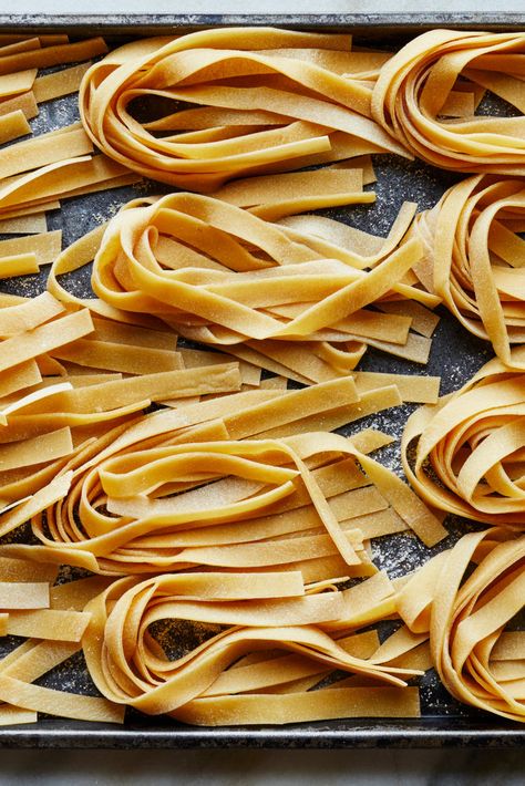 Handmade Tagliatelle Pasta  Recipe - NYT Cooking Evan Funke, Egg Pasta Recipe, Cooking Projects, Tagliatelle Pasta, Fresh Egg, How To Make Biscuits, Egg Pasta, Nyt Cooking, Pasta Dough