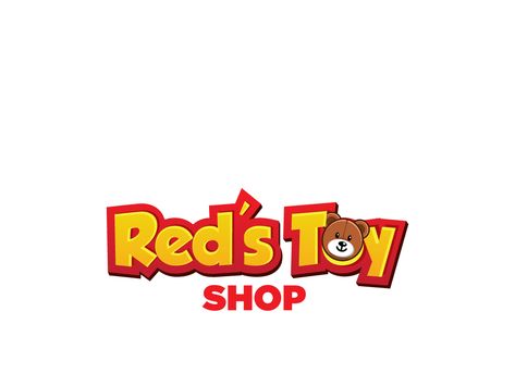 Red's Toy Shop by ESolz Toy Shop Logo, Toy Store Logo, Shop Logo Ideas, Toy Logo, Toys Logo, Plan Presentation, Kids Toy Shop, Startup Logo, Kids Logo Design