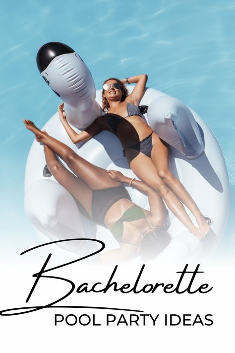 Wet and Wild Bachelorette Pool Party Games Pool Party Ideas Bachelorette, Bachelorette At The Lake, Bachelorette Pool Games, Bachelorette Pool Party Games, Pool Party Games For Adults, Party Games For Everyone, Pool Bachelorette Party Ideas, Pool Party Bachelorette Ideas, Bachelorette Pool Party Ideas