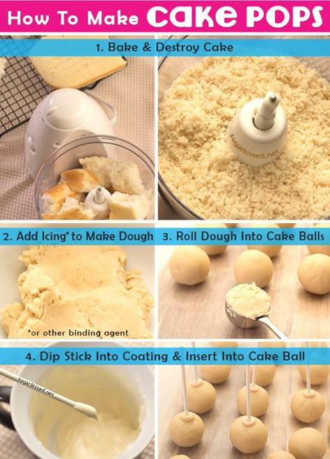 Photo Place: Step by step how to make cake pops recipe and tutorial- Note the dipping stick into candy coating before you put it into the cake ball. Cake Pops Recipe, Make Cake Pops, Rib Tips, Cake Ball, Cake Pops How To Make, Cake Pop Recipe, Cooking Salmon, Cupcake Cake, Cooking Light