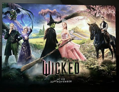 literally magical. Spider House, The Witches Of Oz, Musical Fanart, Wicked Glinda, Oz The Great And Powerful, Rose Gold Backgrounds, Dancing Through Life, Elphaba And Glinda, New Movie Posters