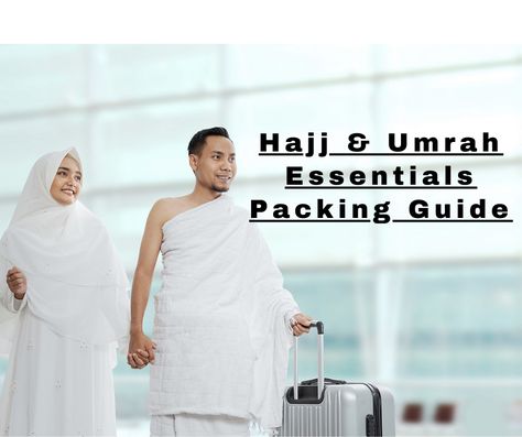 Embarking on Umrah’s journey? Or making Hajj planning by traveling to Makkah? You are lucky to get a chance of being Allah’s guest. Performing Hajj or Umrah is the dream of every Muslim. It is a lifetime opportunity for Muslims to visit Makkah for Hajj and Umrah. Therefore, you need to prepare yourself mentally, spiritually, emotionally, and physically. Yes, it could be a daunting task for embarking Hajj and Umrah journey for the first-timers. Hajj And Umrah, Belly Bag, Packing Essentials, Hijab Caps, Packing Guide, Comfortable Slippers, Waist Pouch, Fancy Shoes, Islamic World