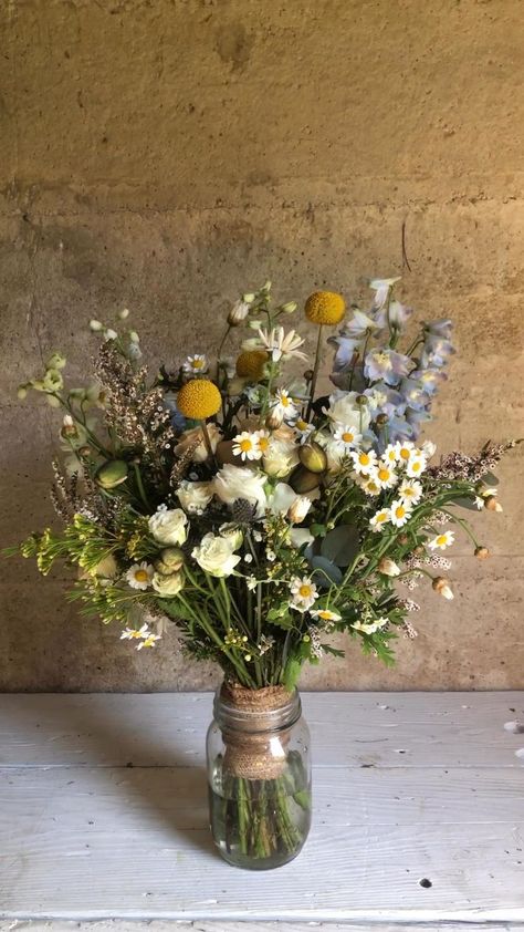 Fall Wildflower Bridesmaid Bouquet, Wild Flower Wedding Arrangements, Wild Flower Bouquet Wedding Wildflowers Wildflower Centerpieces, Provence Wedding Flowers, Simple Wild Flower Bouquet, Wild Flowers Arrangements, Wild Flowers Bouquet Wedding, Wild Flowers Wedding Bouquet, Wildflower Floral Arrangements