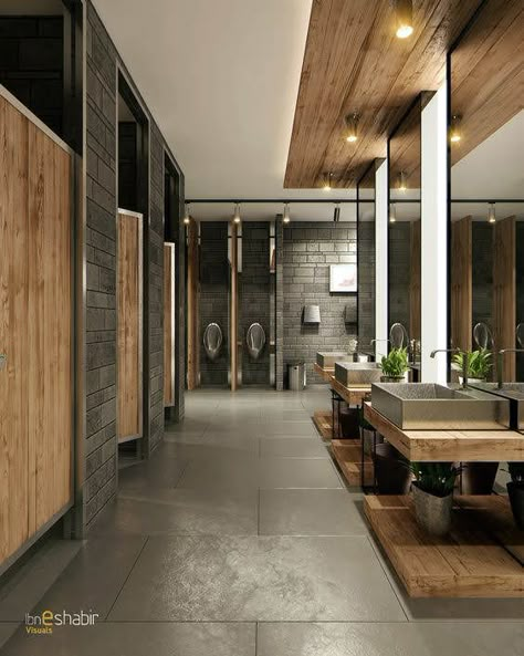 Hostel Toilet Design, Commercial Restroom Ideas, Spa Restroom Design, Men Toilet Design, Spa Toilet Design, Hotel Public Toilet Design, Toilet Design Hotel, Restroom Design Commercial, Hotel Restroom Design