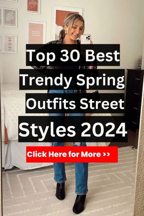 Top 30 Best Trendy Spring Outfits Street Styles 2024 123 Rainy Spring Outfits 2024, Women Spring Outfits 2024, May 2024 Outfits, Spring Travel Outfits 2024, 2024 Trending Outfits, Spring 2024 Casual Outfits, Trendy Outfits 2024 Spring, Women Spring 2024 Outfits, Spring Work Outfits For Women 2024