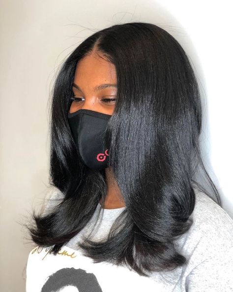 Cos Style, Pressed Natural Hair, Silk Press Natural Hair, Twisted Hair, Hair Mist, Silk Press, Hair Laid, Hair Crush, Looks Black