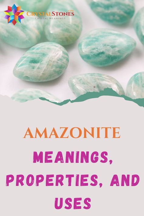 Amazonite Meanings mesmerizing beauty and holiness of Amazonite Meaningsin all of its celestial glory are known as the stone of royalty and wisdom. It is the crystals of Divine favor and prophecy and is forever associated with sacred things. #Amazonite #Meanings #Stoneholiness #stonedesign #crystalstone #crystalmeaning #crystal Amazonite Meaning, Celestial Crystal, Water Energy, Crystals Healing Properties, Sacred Stones, Amazonite Stone, Crystal Meanings, Stone Design, Crystal Collection