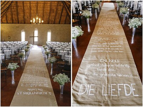 Mooi Wedding Chapel Decorations, Plaas Troue, Chapel Decor, Wedding Chapel, Chapel Wedding, Red Wedding, Wedding Inspiration, Table Decorations, Weddings