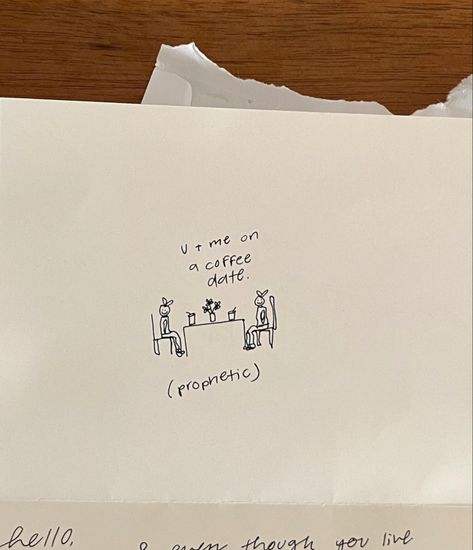 coffee date doodle drawn by bry kay Feel Better Doodle, Doodle Vision Board, Breakup Doodles, Coffee Date Drawing, Dinner Date Drawing, Date Doodles, Love Doodles Aesthetic, Date Doodle, Doodles Couple