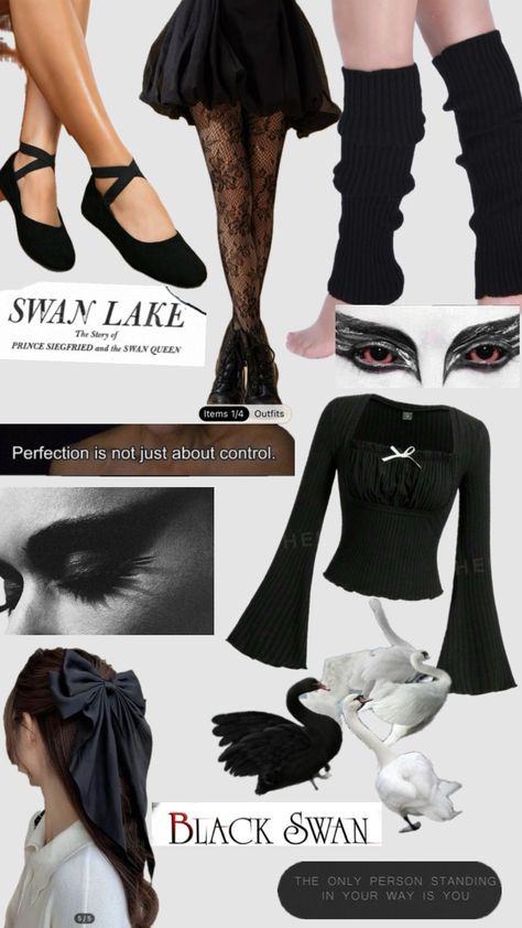 Swan Lake Outfit, Swan Inspired Outfit, Lake Outfit, Black Swan Costume, Swan Lake Ballet, Drama Theatre, Dance Theater, My Outfit, Swan Lake