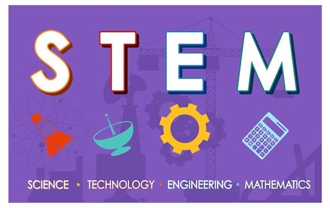 Stem Strand, Stem Careers, Tokyo Ghoul Cosplay, Logo Banner, Education Logo, Stem Education, Logo Banners, Purple Background, Purple Backgrounds