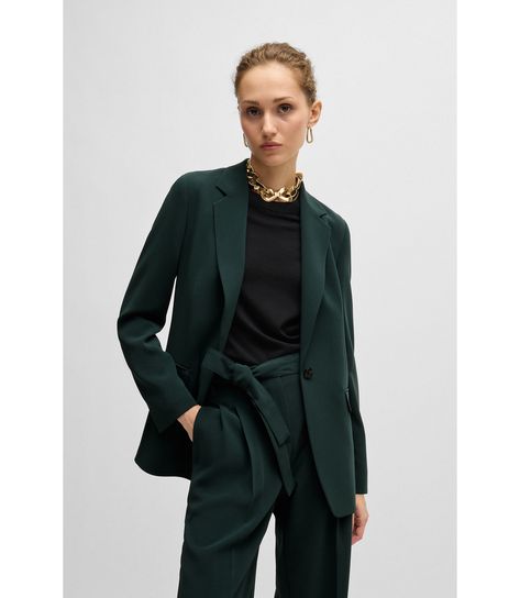 Small Clothes, Business Shoes, Suits And Jackets, Smart Casual Outfit, Long Blazer, Tailored Blazer, Jumpsuit Trousers, Clothing Essentials, Clothing Care