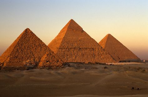 Egypt's Old Kingdom; Pyramids; Giza Plateau; Giza; Egypt Pyramids Of Giza Photography, Egypt Landscape Photography, The Great Pyramid Of Giza Aesthetic, Pyramids Egypt Night, Bent Pyramid Egypt, Giza Plateau, Old Kingdom, Giza Egypt, Egyptian Pyramids