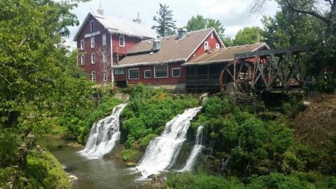 As an added bonus, just a few minutes off the trail, you'll encounter Clifton Mill. It's a historic mill and charming restaurant worthy of its own day trip. Country Restaurant, Ohio Hiking, Beautiful Hikes, Hiking Destinations, Yellow Springs, Nature Preserve, Stunning View, Where To Go, Day Trip