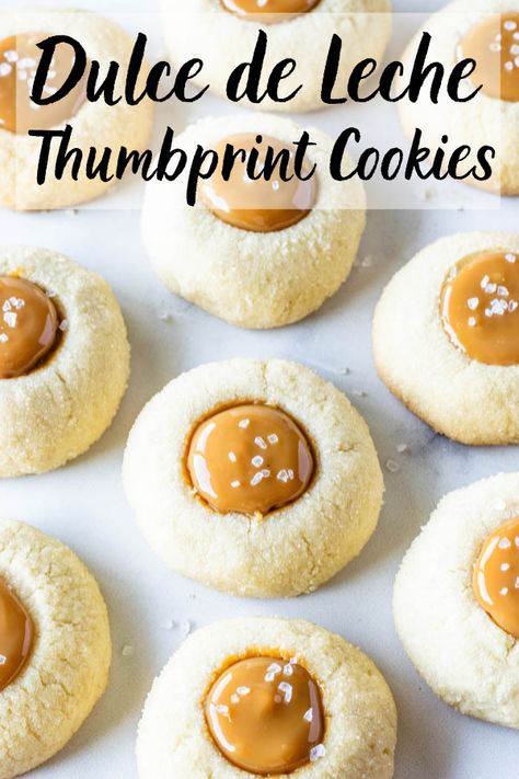 Shortbread Thumbprint Cookies, Cookies Thumbprint, Salted Caramel Pretzels, Brownies Recipes, Chocolate Chip Shortbread Cookies, Salted Caramel Mocha, Short Bread, Toffee Cookies, Caramel Desserts