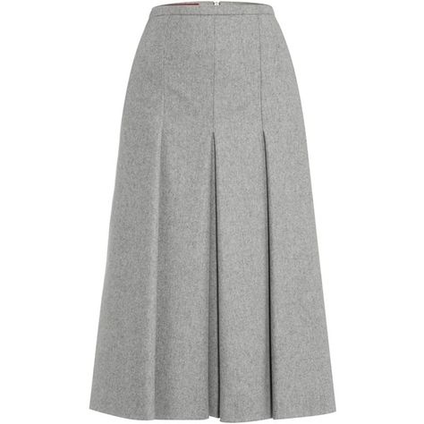 Max Mara Accenni wool pleated skirt ($245) ❤ liked on Polyvore featuring skirts, light grey, women, woolen skirt, knee length pleated skirt, maxmara, pleated skirt and wool skirt Wool Pleated Skirt, Skirt Wool, Skirt Knee Length, Pleated Long Skirt, Skirt Pleated, Work Skirts, House Of Fraser, Wool Skirt, Wool Skirts