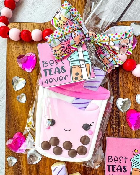 Boba Gift Ideas, Boba Tea Party Favors, Boba Party Ideas, Boba Things, Boba Partea, Boba Store, Boba Party, Kawaii Birthday, February 3rd