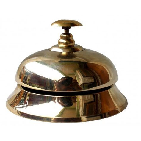 Service Desk Bell Hotel Counter Bell Ornate Solid Brass Hotel Counter Bell Officer call bell Desk Bell, Service Counter, Call Bell, Hotel School, Copper Jug, Copper Moscow Mule Mugs, Service Desk, Ceramic Door Knobs, One Finger