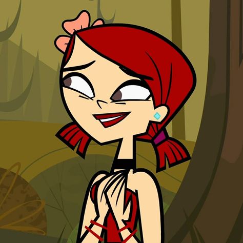 Zoey Total Drama, Revenge Of The Island, Red Hair Cartoon, Kuchiki Rukia, Short Red Hair, Drama Tv Series, Character Maker, Total Drama Island, Total Drama