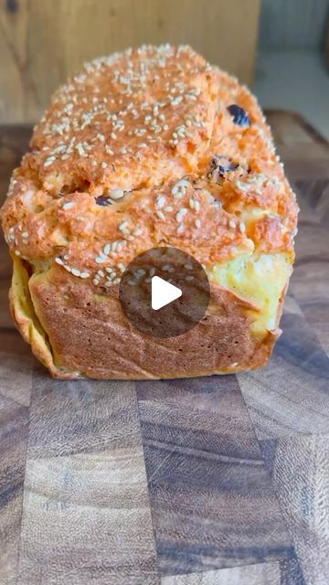 Nourish Hub on Instagram: "HEALTHY MEDITERRANEAN LENTIL BREAD 🥖🌾 by hungry.happens 

✅ FOLLOW @nourishingketo FOR MORE 
✅FOLLOW @nourishingketo FOR MORE 
✅FOLLOW @nourishingketo FOR MORE 

📌ingredients:
2 cups red lentils, soaked overnight
1/2 cup Greek yogurt
3 eggs
1-2 tsp salt
5 tbs olive oil
1/3 cup crumbled feta cheese
1/4 cup chopped Kalamata olives
2 tbs chopped fresh dill
2 tsp baking powder
1/2 tsp garlic powder
1/2 tsp onion powder
1 tbs sesame seeds (optional topping)

instructions

Preheat the oven to 350℉. Line a 9×5 inch loaf pan with parchment paper.
Drain and dry your lentils as best you can.
If you’re using a hand immersion blender then add the soaked lentils, yogurt, eggs and salt to a large bowl and stir until incorporated and mostly smooth. You can also add these ing Lentil Bread Recipe, Yogurt Eggs, Lentil Bread, Hungry Happens, Red Lentils, Immersion Blender, 3 Eggs, Kalamata Olives, Cheese Bread