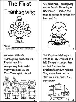 The FIRST THANKSGIVING Mini Book, Class Book, Sequencing, and Writing Pages #fall #thanksgiving #firstgrade #secondgrade #winter Library Thanksgiving, The First Thanksgiving Story, November Homeschool, Thanksgiving Homeschool, Thanksgiving Readings, The First Thanksgiving, Thanksgiving History, Thanksgiving Lessons, Thanksgiving Stories