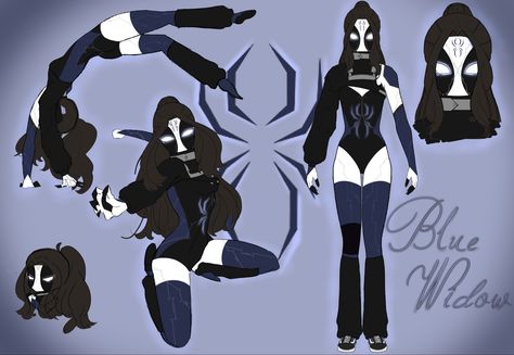 SpiderSona #spidersona #spiderverse #spidersonaart #art #digitalart #drawing Spidersona Blue, Spidersona Female, Spiderman Oc Art, Spiderman Oc, Spidersona Art, Oc Art, Anime Pics, Art Blue, Cute Anime Pics